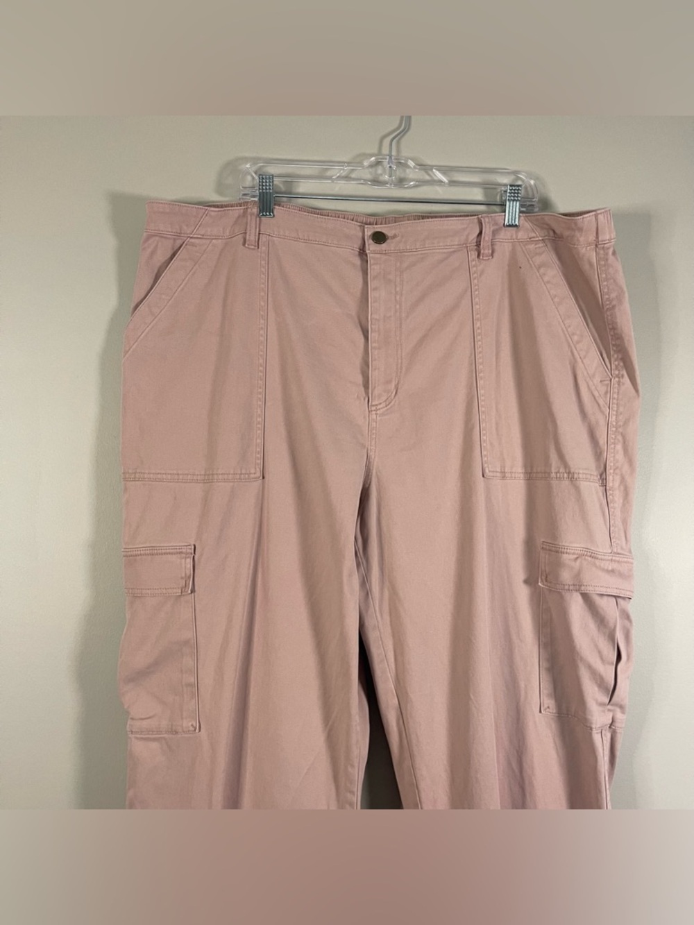 Falls Creek Women's Cargo Pants in Dusty Pink - Picture 5 of 8